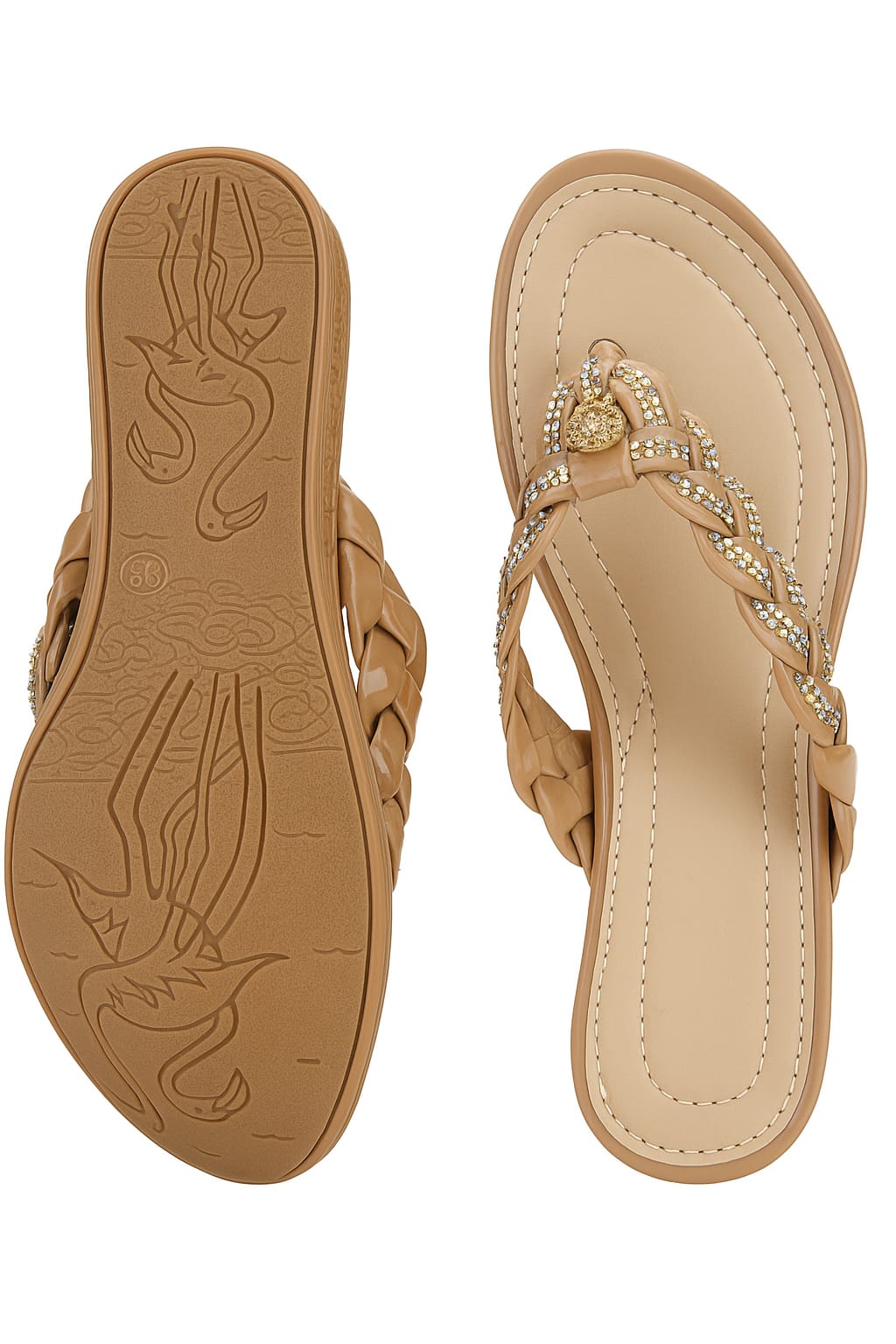 Partywear Ethnic Flats